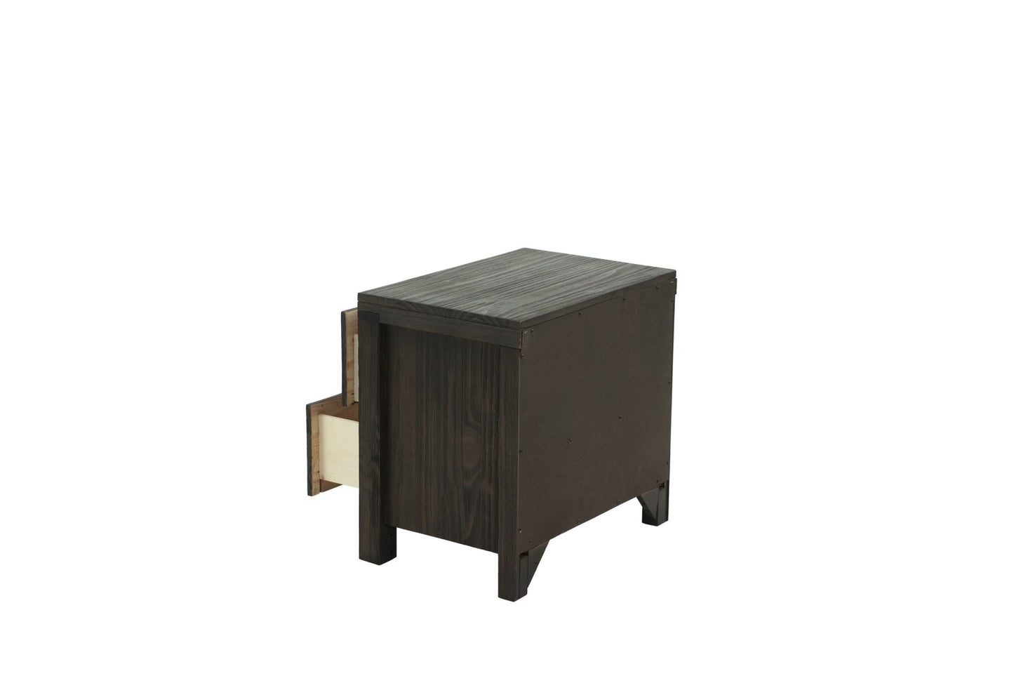 Bedroom Furniture Simple Nightstand Drawers Bed Side Table Solidwood - 1st Choice Furniture Direct