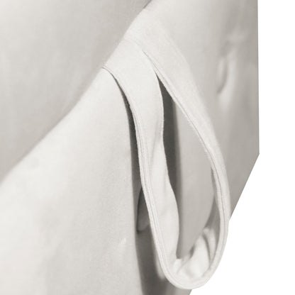 Beige Chaise Lounge Indoor, Velvet Lounge Chair for Bedroom with Storage & Pillow, Modern Upholstered Rolled Arm Chase Lounge for Sleeping with Nailhead Trim for Living Room Bedroom Office - 1st Choice Furniture Direct