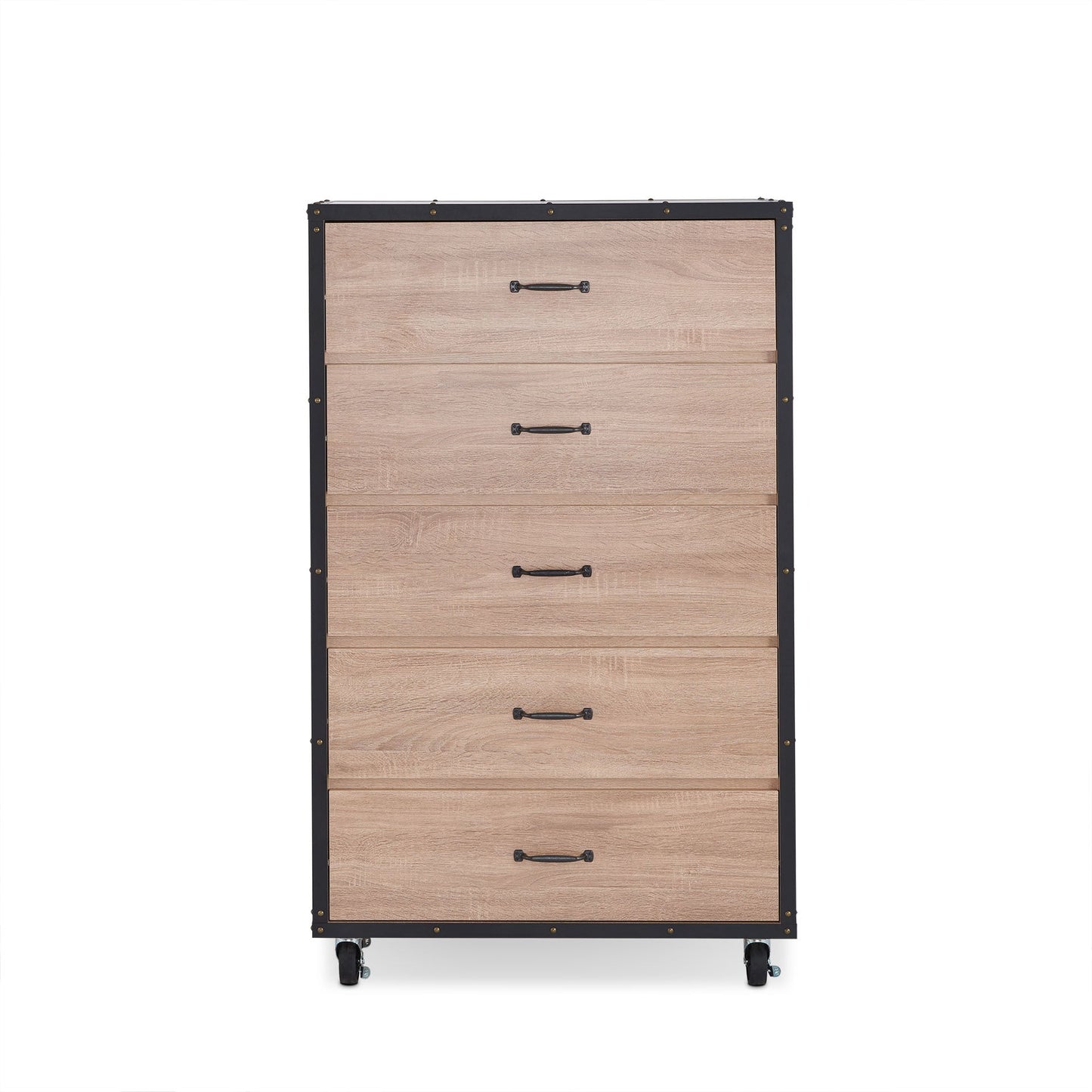 Bemis Weathered Light Oak Finish Chest - 1st Choice Furniture Direct