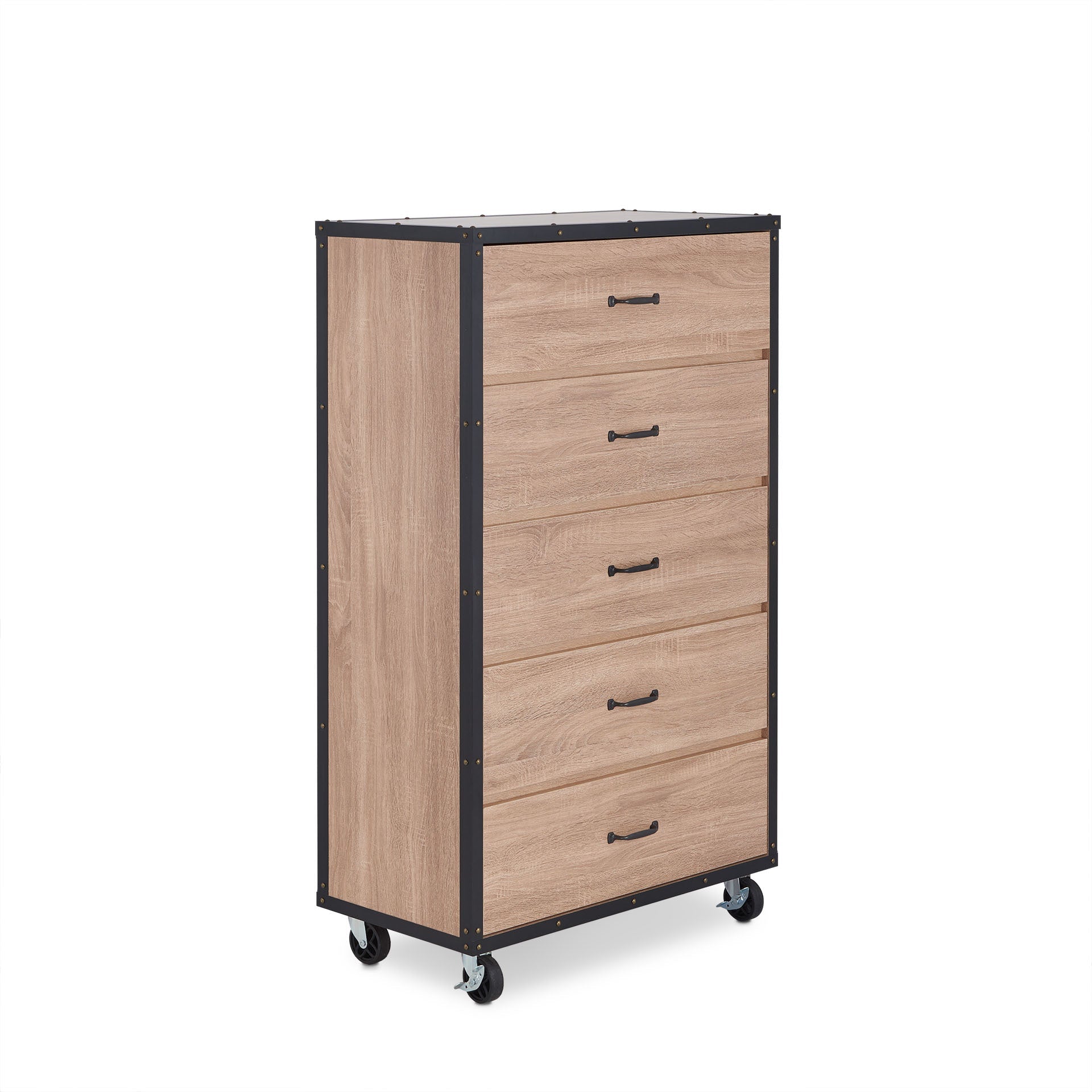 Bemis Weathered Light Oak Finish Chest - 1st Choice Furniture Direct