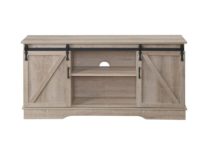Bennet Oak Finish TV Stand - 1st Choice Furniture Direct