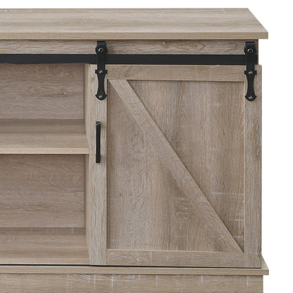 Bennet Oak Finish TV Stand - 1st Choice Furniture Direct