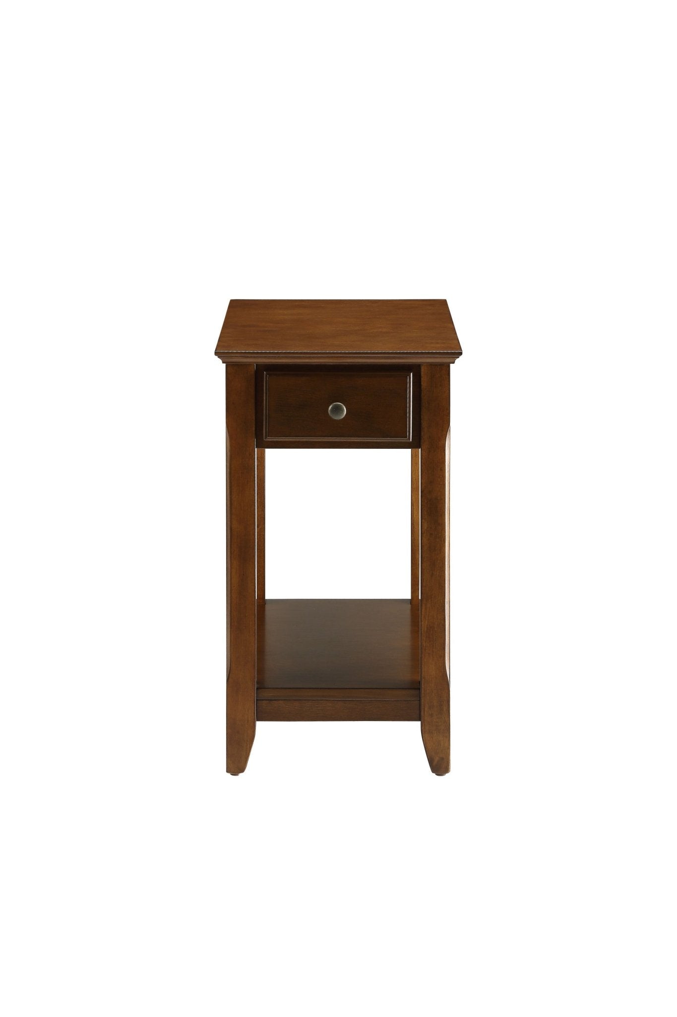 Bertie Walnut Finish Accent Table - 1st Choice Furniture Direct