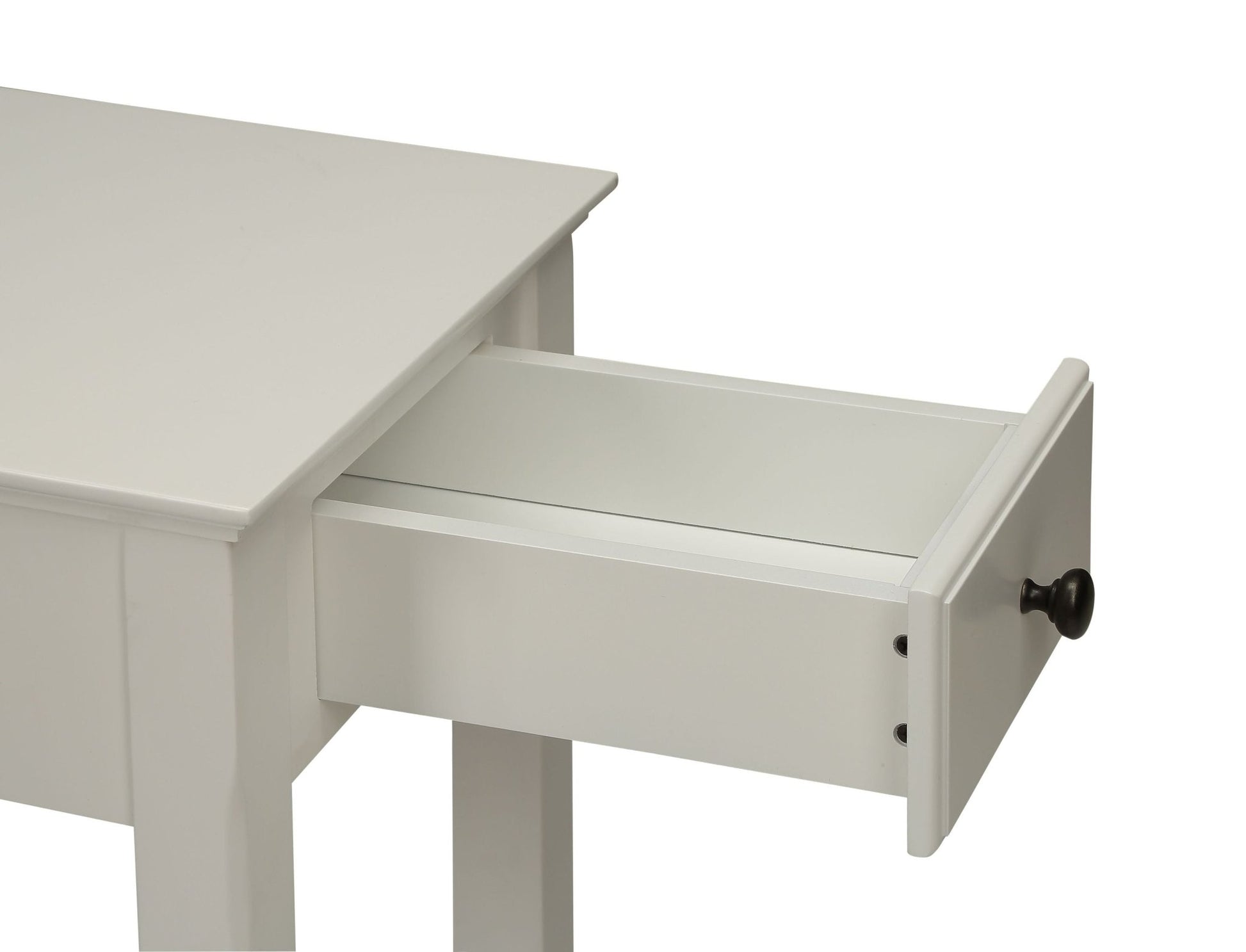 Bertie White Finish Accent Table - 1st Choice Furniture Direct