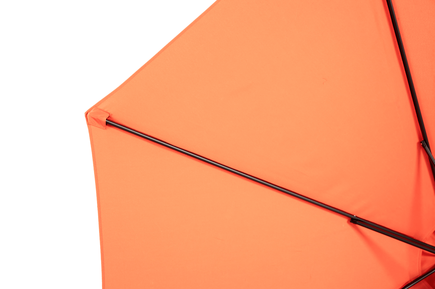 Best Choice Products 10ft Offset Hanging Market Patio Umbrella w/Easy Tilt Adjustment, Polyester Shade, 8 Ribs for Backyard, Poolside - (orange )(No Base) - 1st Choice Furniture Direct