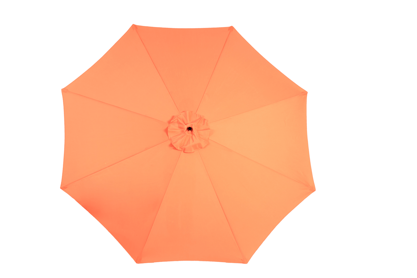 Best Choice Products 10ft Offset Hanging Market Patio Umbrella w/Easy Tilt Adjustment, Polyester Shade, 8 Ribs for Backyard, Poolside - (orange )(No Base) - 1st Choice Furniture Direct