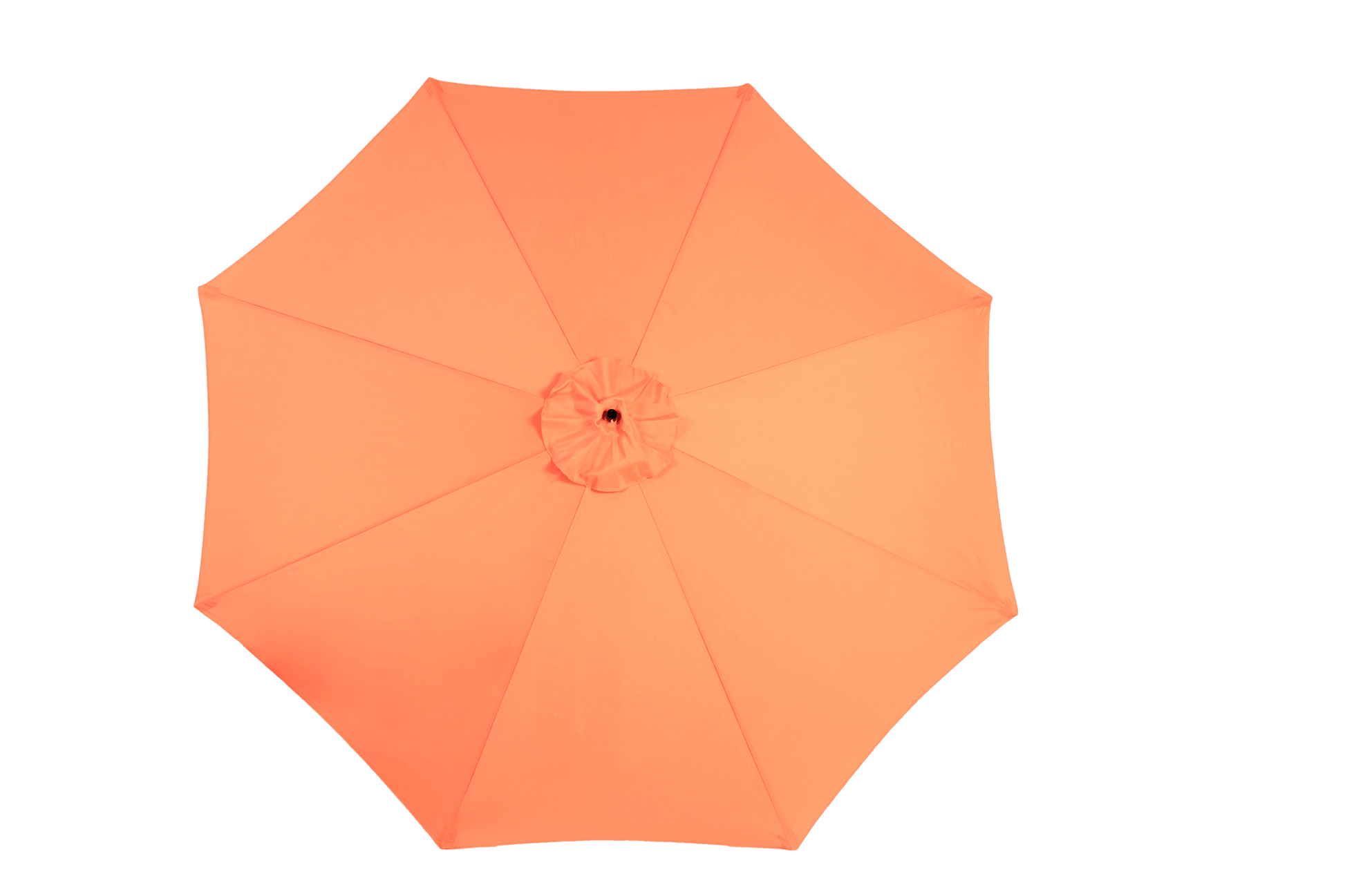 Best Choice Products 10ft Offset Hanging Market Patio Umbrella w/Easy Tilt Adjustment, Polyester Shade, 8 Ribs for Backyard, Poolside - (orange )(No Base) - 1st Choice Furniture Direct