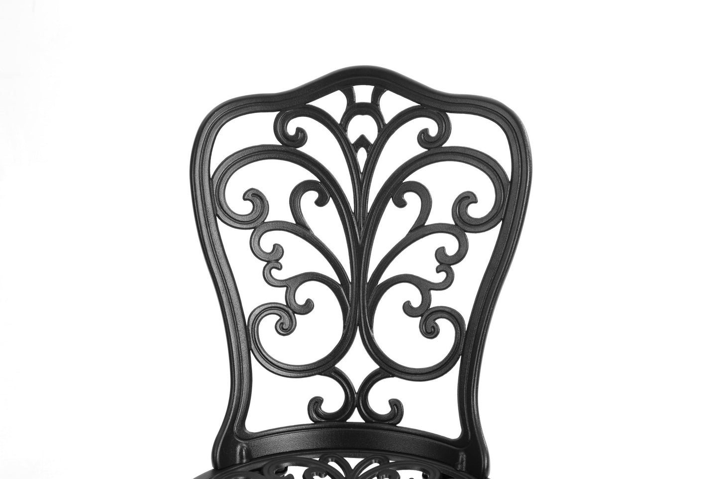 Best Choice Products 3 - Piece Outdoor Rust - Resistant Cast Aluminum Patio Bistro Set Black - 1st Choice Furniture Direct