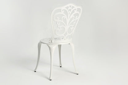 Best Choice Products 3 - Piece Outdoor Rust - Resistant Cast Aluminum Patio Bistro Set white - 1st Choice Furniture Direct