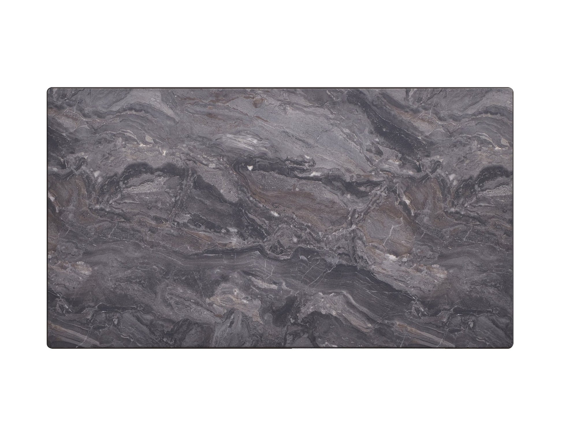 Bevis Engineered Stone Top & Walnut Finish Dining Table - 1st Choice Furniture Direct