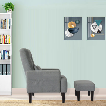 1st Choice Modern Living Room Leisure Fabric Adjustable Sofa Chair