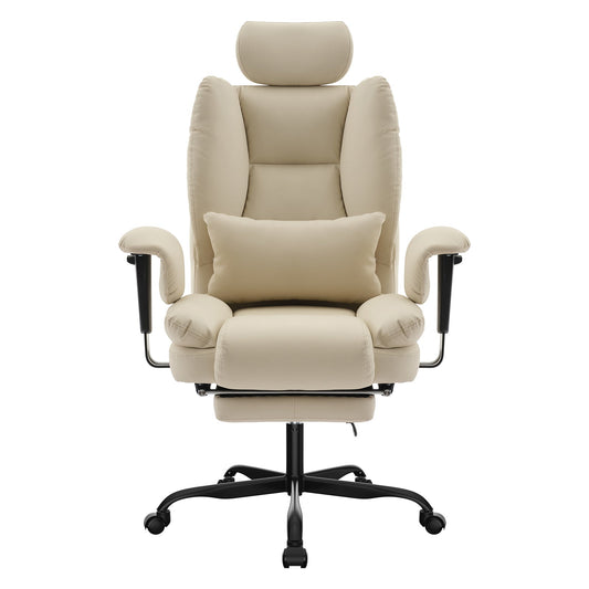 Big & Tall Executive Office Chair with Footrest and Headrest - 1st Choice Furniture Direct
