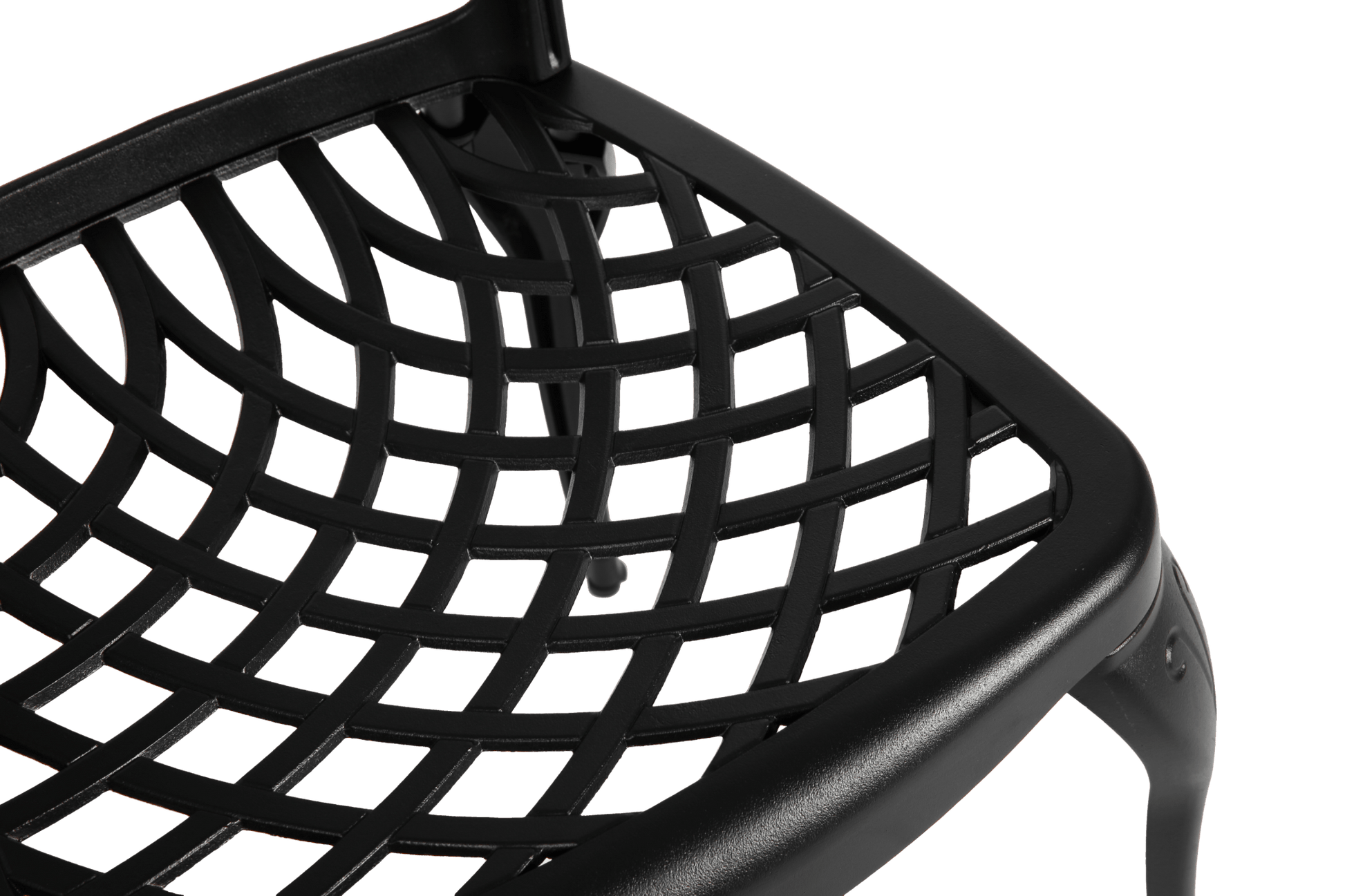 Bistro Set 3 Piece Rustproof Cast Aluminum Patio Furniture Sets 2 Chairs and 1 Round Table Outdoor, Garden, Patio, Balcony, black - 1st Choice Furniture Direct