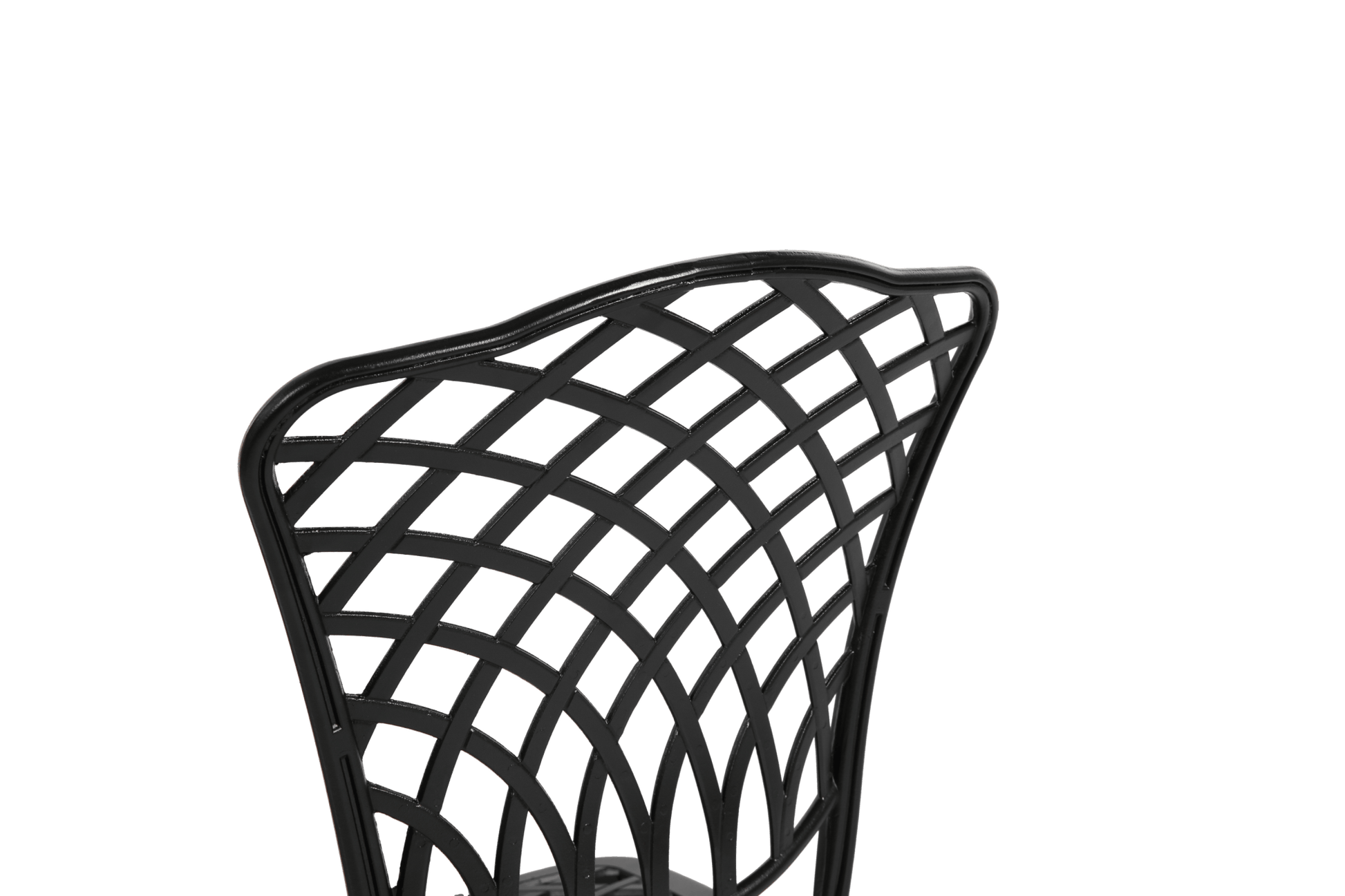 Bistro Set 3 Piece Rustproof Cast Aluminum Patio Furniture Sets 2 Chairs and 1 Round Table Outdoor, Garden, Patio, Balcony, with cushion black - 1st Choice Furniture Direct