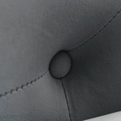 Black Chaise Lounge Indoor, Velvet Lounge Chair for Bedroom with Storage & Pillow, Modern Upholstered Rolled Arm Chase Lounge for Sleeping with Nailhead Trim for Living Room Bedroom Office - 1st Choice Furniture Direct