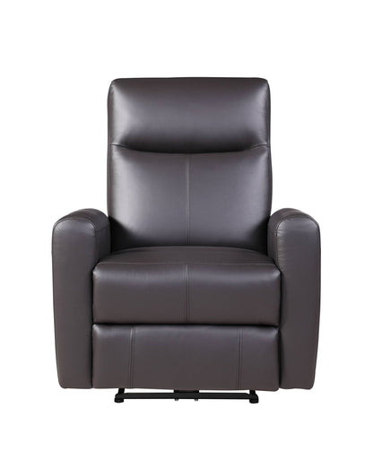 Blane Brown Top Grain Leather Match Power Motion Recliner - 1st Choice Furniture Direct