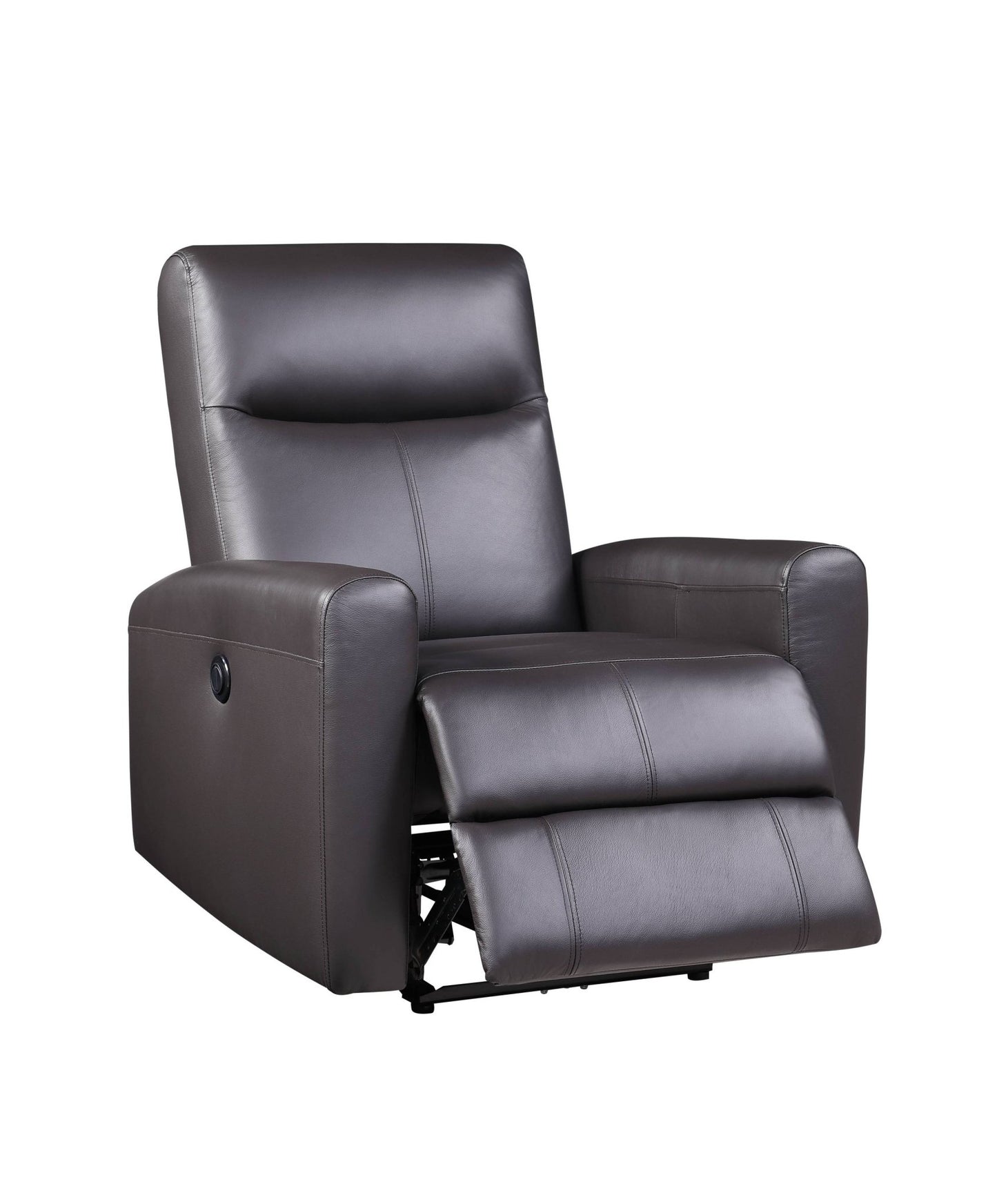 Blane Brown Top Grain Leather Match Power Motion Recliner - 1st Choice Furniture Direct