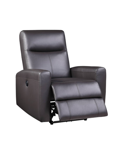 Blane Brown Top Grain Leather Match Power Motion Recliner - 1st Choice Furniture Direct