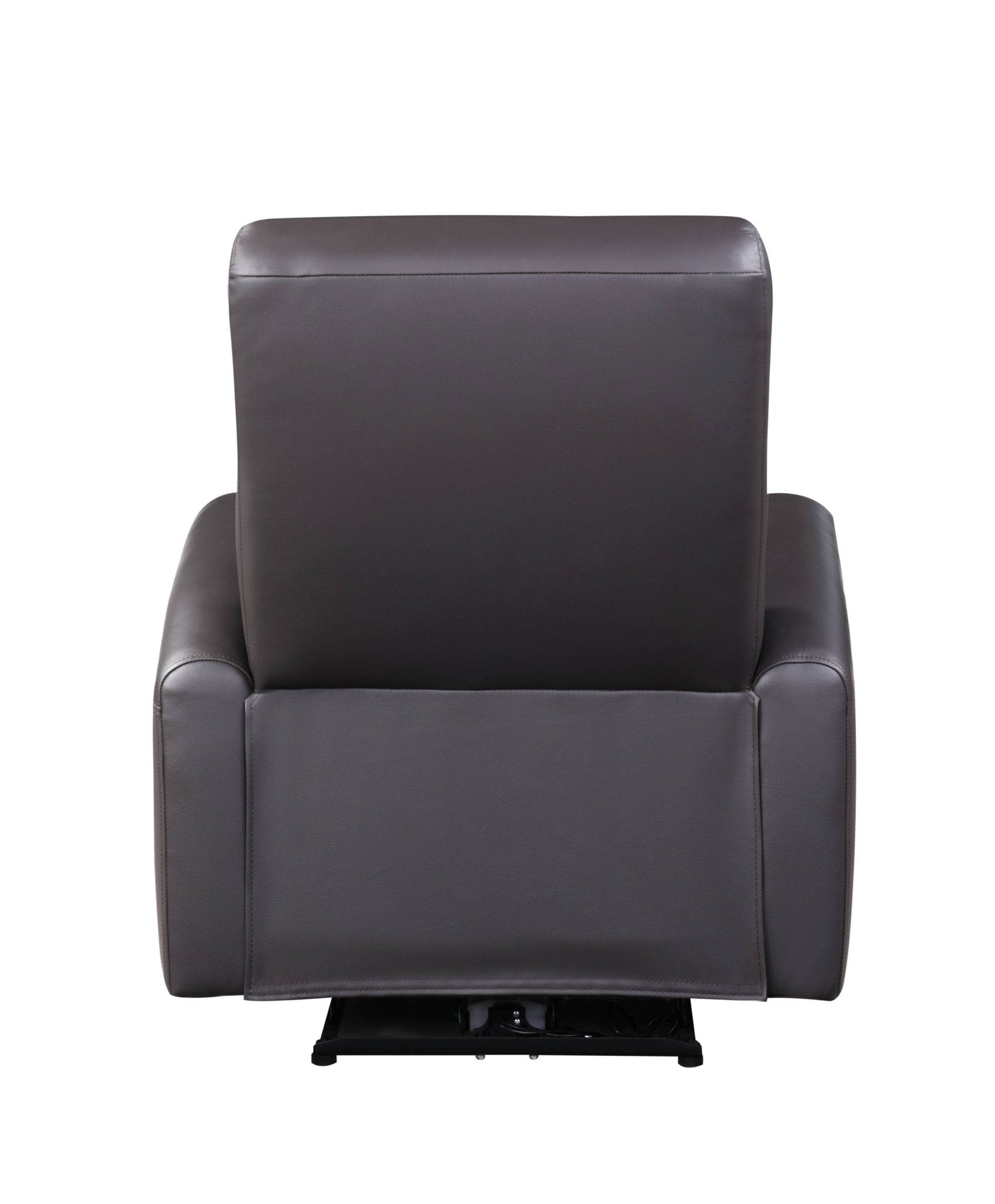 Blane Brown Top Grain Leather Match Power Motion Recliner - 1st Choice Furniture Direct