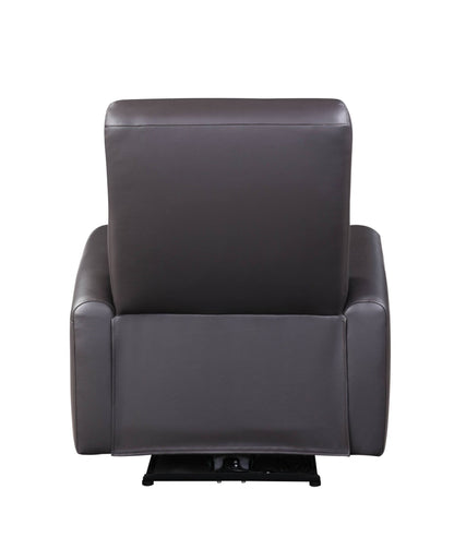 Blane Brown Top Grain Leather Match Power Motion Recliner - 1st Choice Furniture Direct
