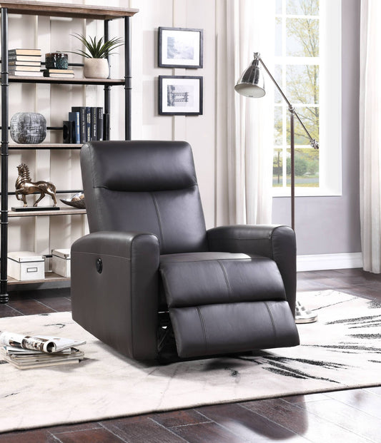 Blane Brown Top Grain Leather Match Power Motion Recliner - 1st Choice Furniture Direct