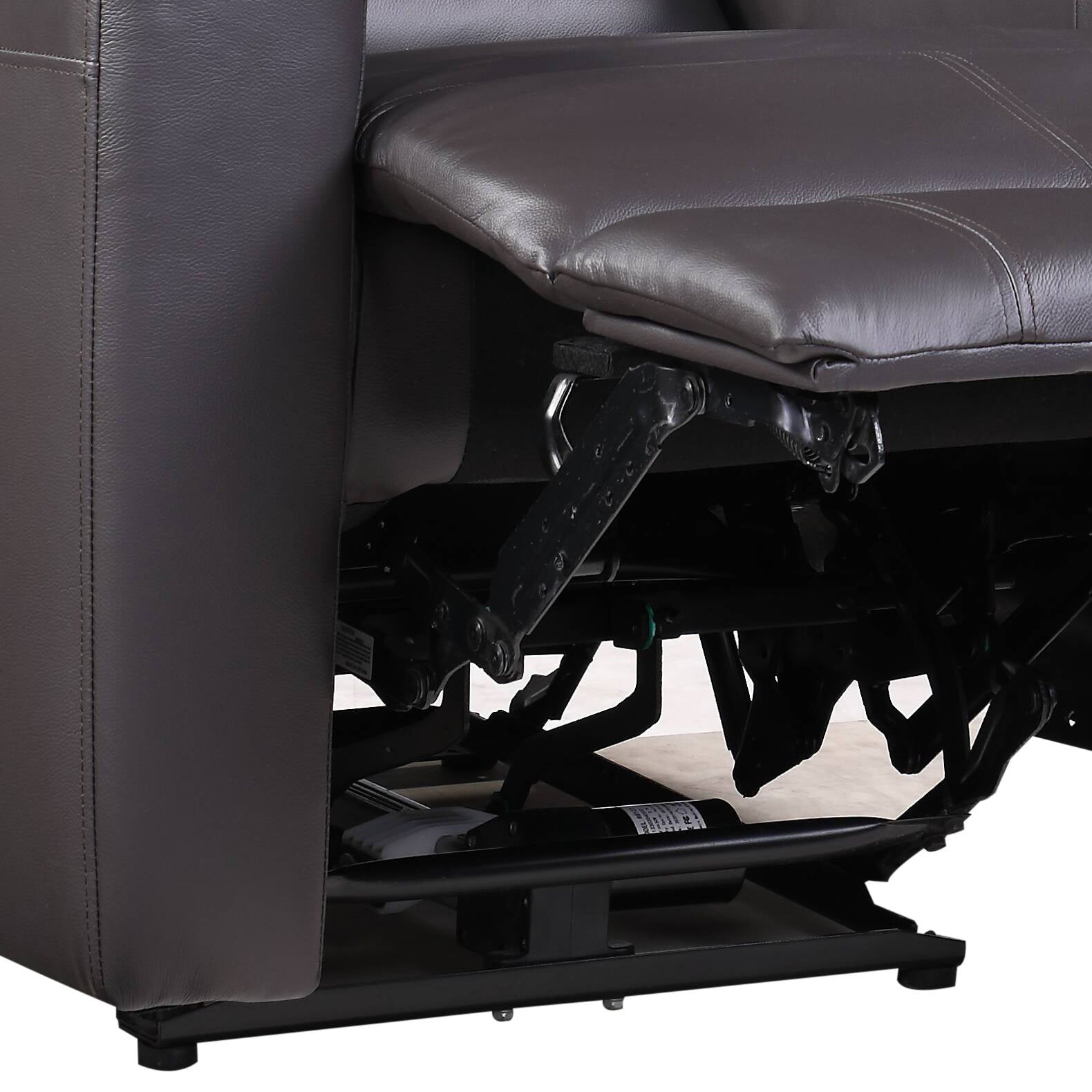 Blane Brown Top Grain Leather Match Power Motion Recliner - 1st Choice Furniture Direct