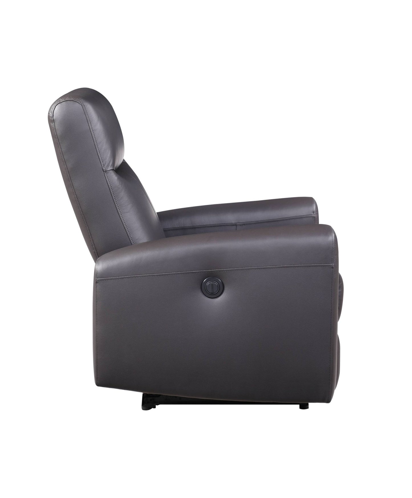 Blane Brown Top Grain Leather Match Power Motion Recliner - 1st Choice Furniture Direct