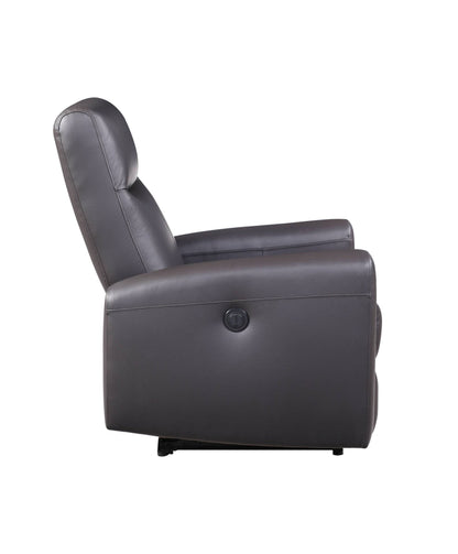 Blane Brown Top Grain Leather Match Power Motion Recliner - 1st Choice Furniture Direct