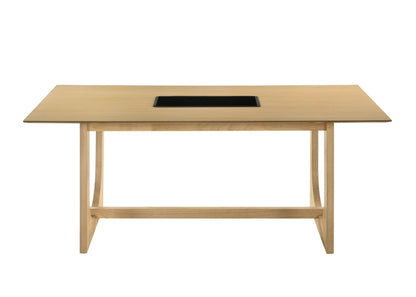 Blayde Natural Finish Dining Table - 1st Choice Furniture Direct
