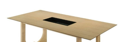 Blayde Natural Finish Dining Table - 1st Choice Furniture Direct