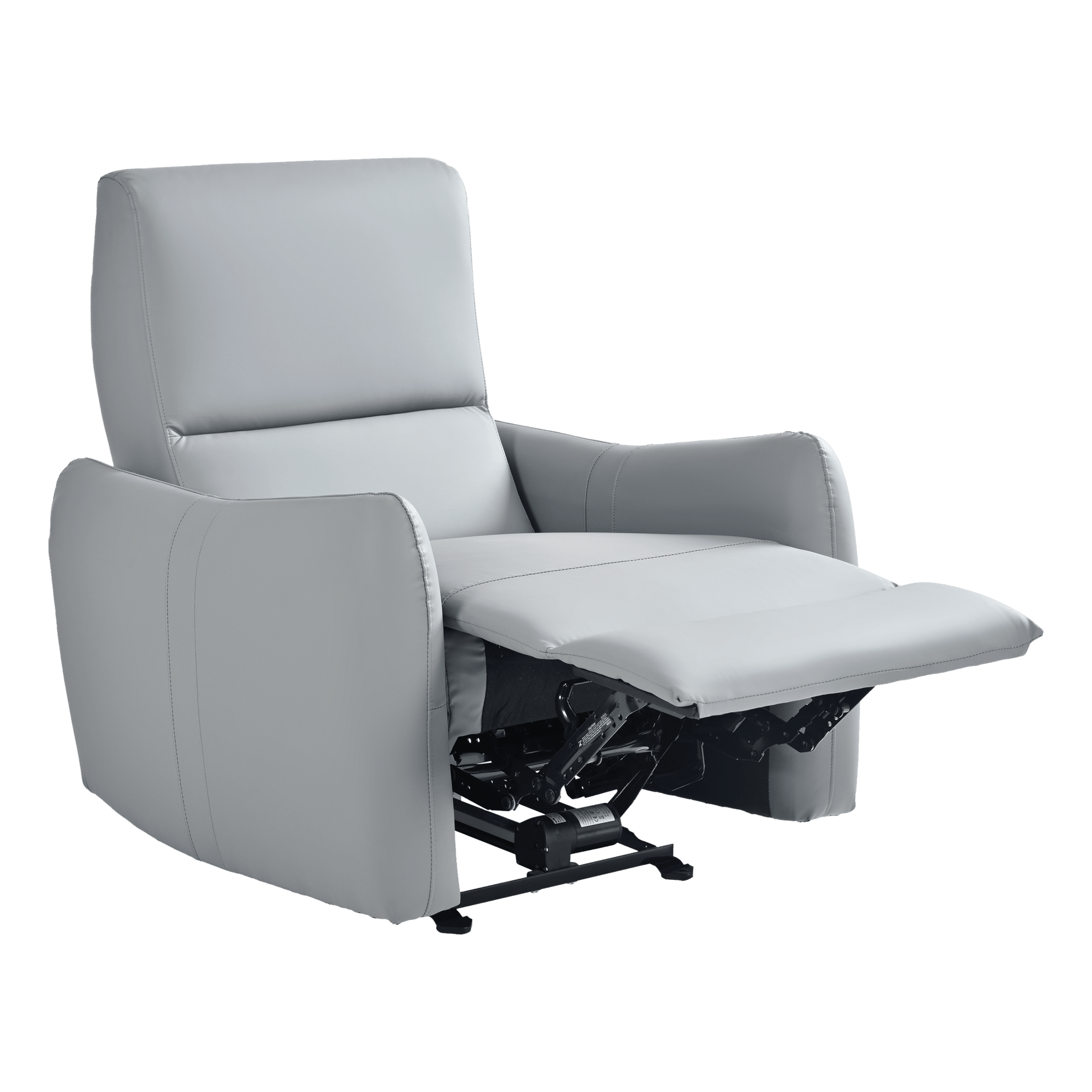 Blue Gray Power Wall Hugger Recliner with USB & USB-C Charging - 1st Choice Furniture Direct