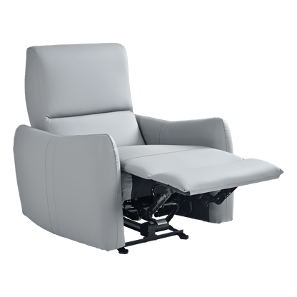 Blue Gray Power Wall Hugger Recliner with USB & USB-C Charging - 1st Choice Furniture Direct