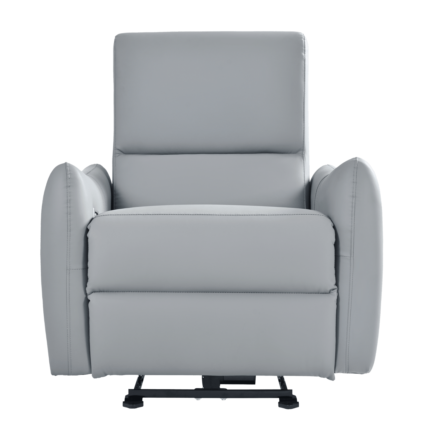 Blue Gray Power Wall Hugger Recliner with USB & USB-C Charging - 1st Choice Furniture Direct