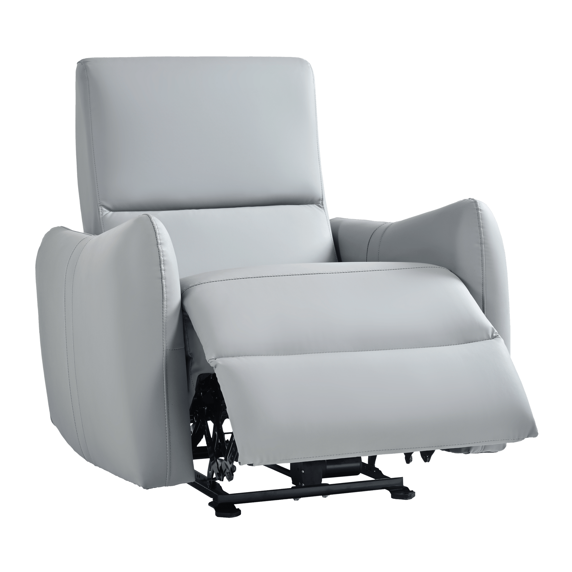 Blue Gray Power Wall Hugger Recliner with USB & USB-C Charging - 1st Choice Furniture Direct