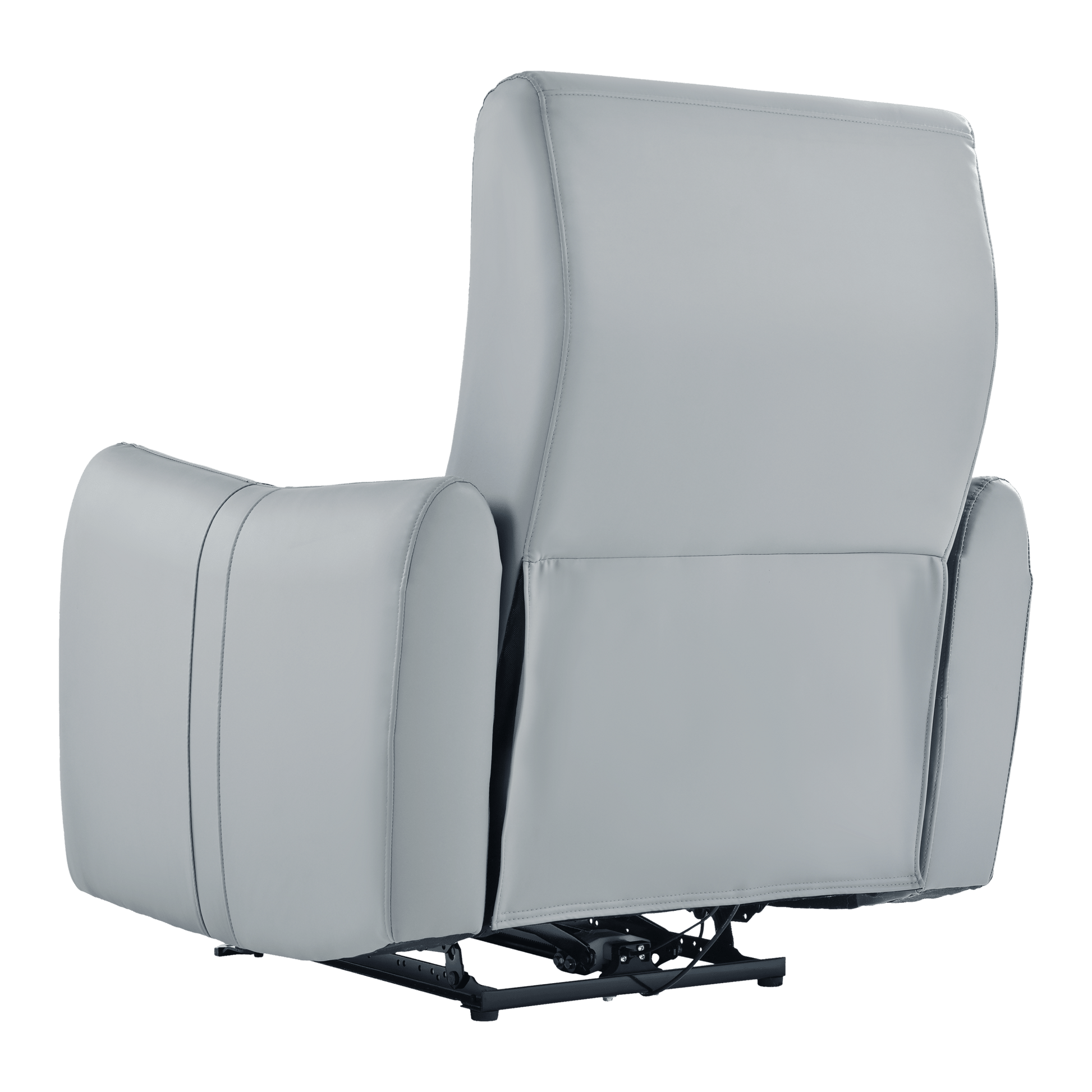 Blue Gray Power Wall Hugger Recliner with USB & USB-C Charging - 1st Choice Furniture Direct