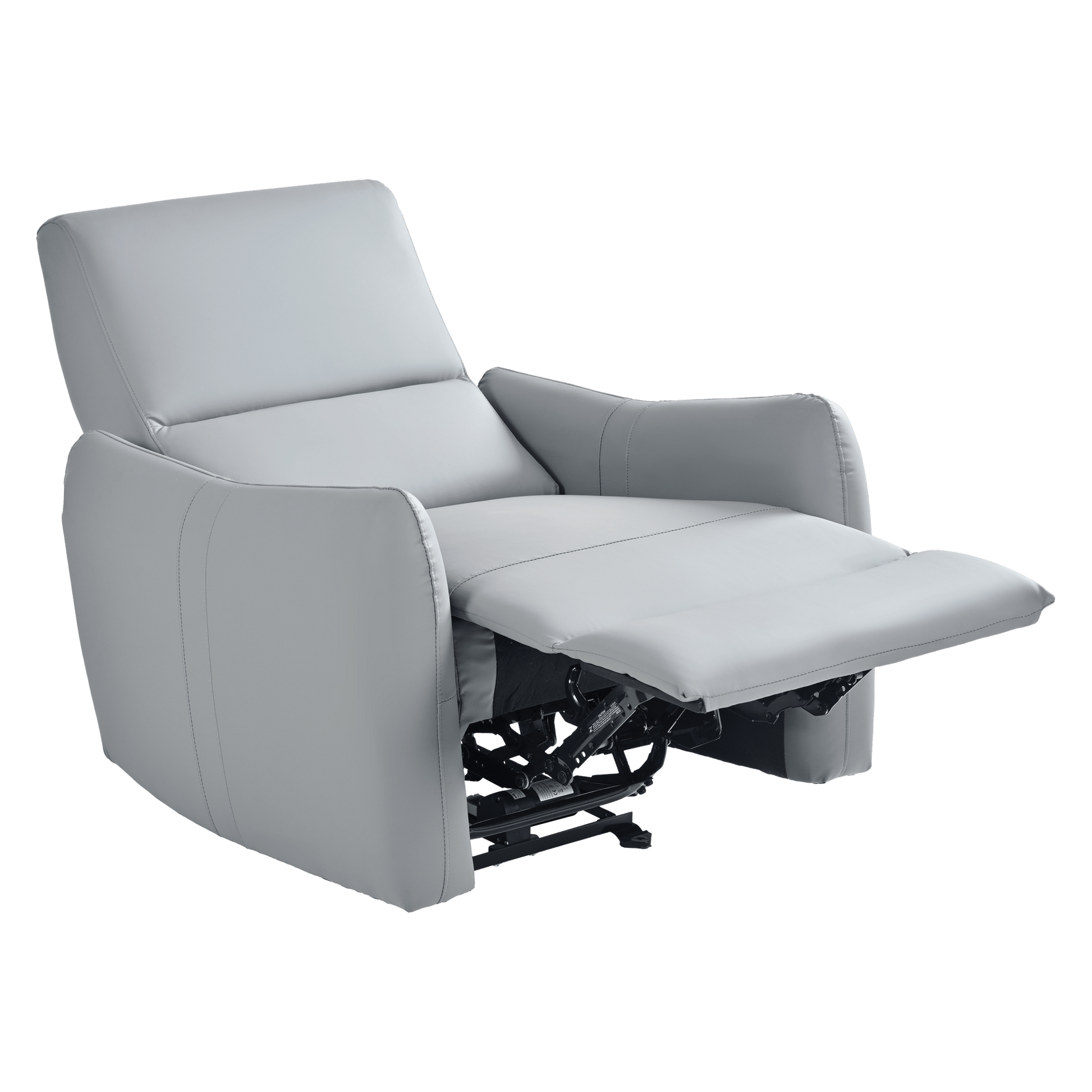 Blue Gray Power Wall Hugger Recliner with USB & USB-C Charging - 1st Choice Furniture Direct