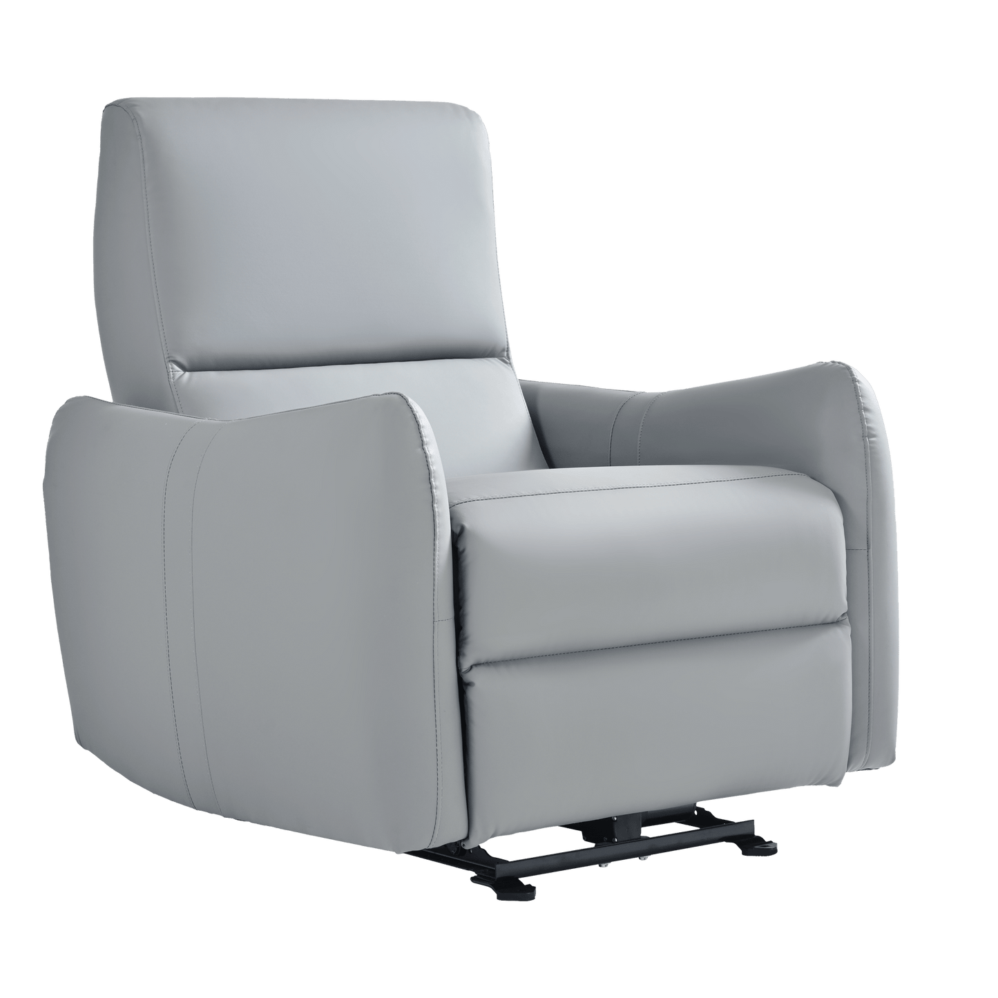 Blue Gray Power Wall Hugger Recliner with USB & USB-C Charging - 1st Choice Furniture Direct