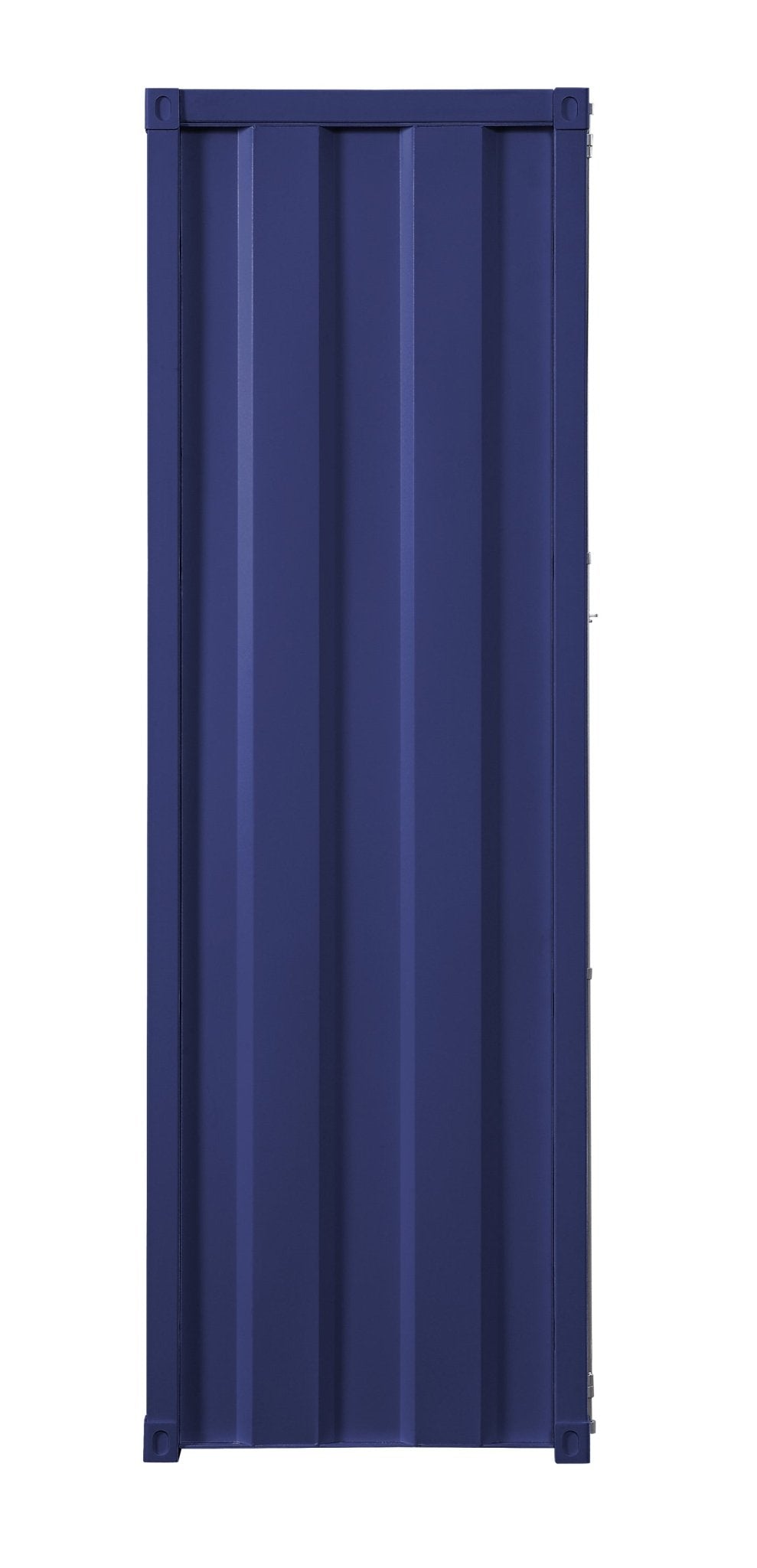 Blue Industrial Metal Wardrobe Cabinet - 1st Choice Furniture Direct