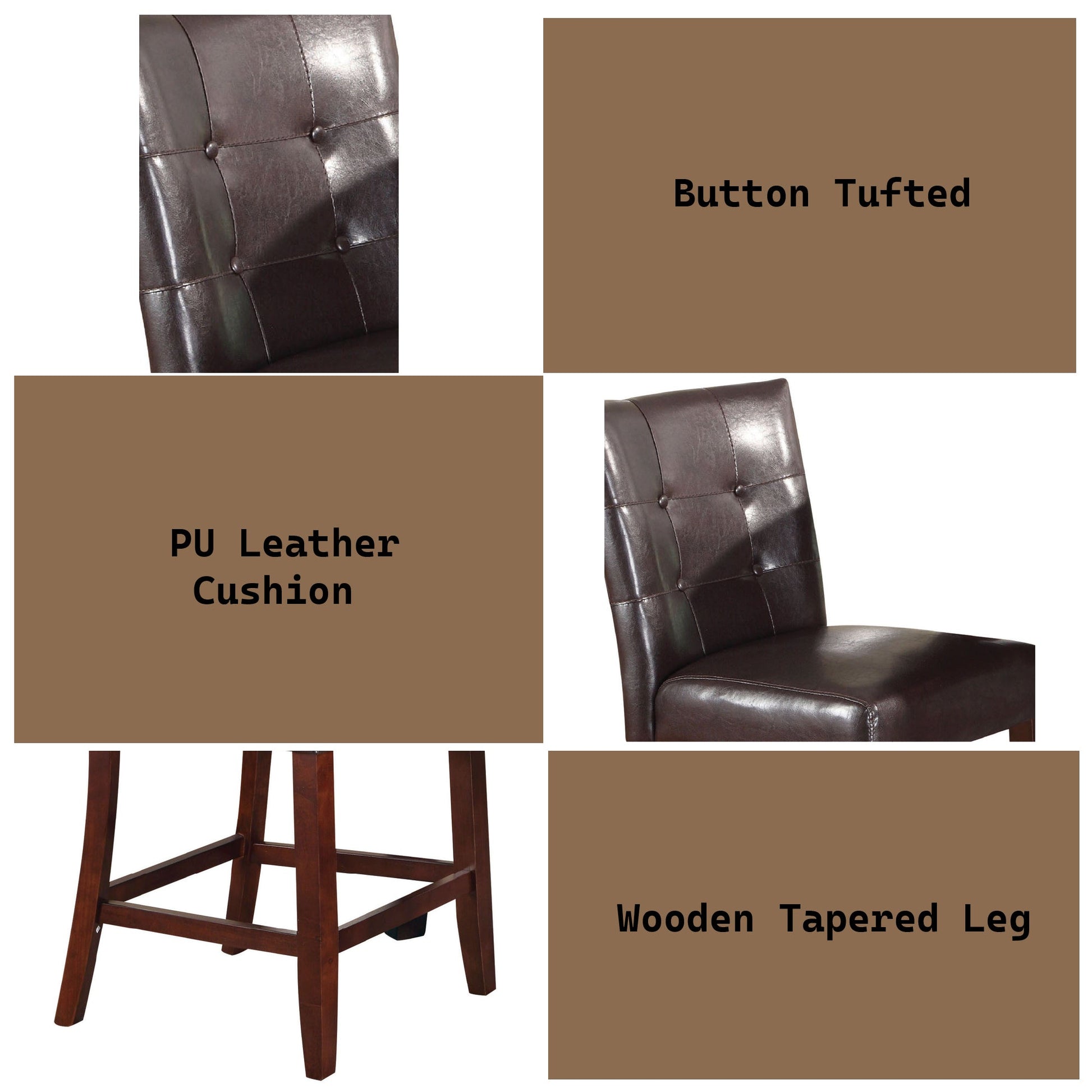 Britney Counter Height Chair (Set of 2) - 1st Choice Furniture Direct