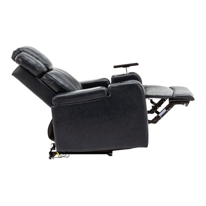 1st Choice Theater Recliner with 360° Swivel Tray Table