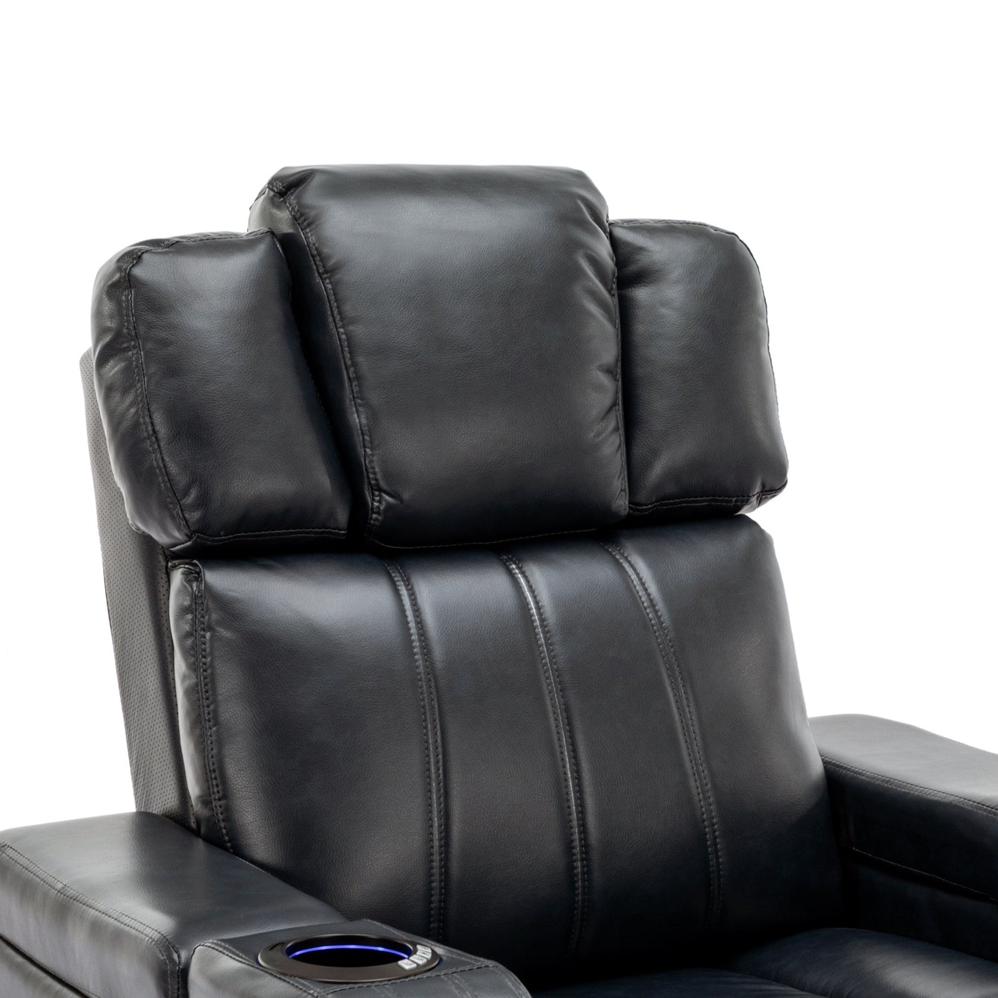 1st Choice Theater Recliner with 360° Swivel Tray Table