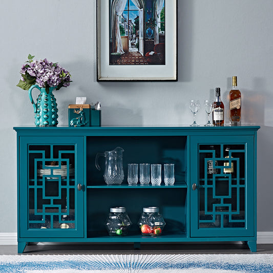 60' Sideboard Buffet Table /Storage Cabinet [Old sku:GSI211203]