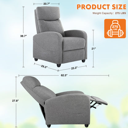 1st Choice Elegant Massage Recliner Chair for Home Theater Seating