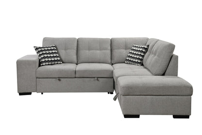 1st Choice Sectional Pull Out Sofa Bed 101" Reversible L-Shaped Corner