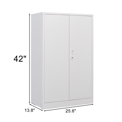 1st Choice Metal Storage Cabinet with Locking Doors and Adjustable Shelf