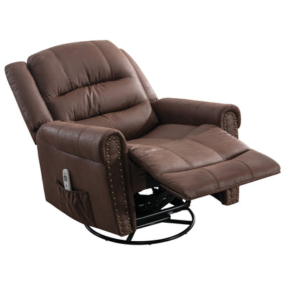 1st Choice Heated Rocker Recliner Chair with USB Charge Port