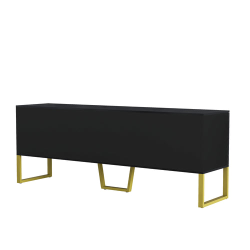 1st Choice Modern Living Room 75" TV Stand Console Table Storage Cabinet