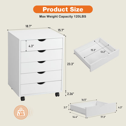 1st Choice Elegant Wooden Chest of Drawers - Versatile & Stylish Storage