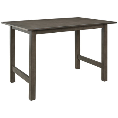 1st Choice Modern Farmhouse Wood Dining Table for 4 Kitchen Table