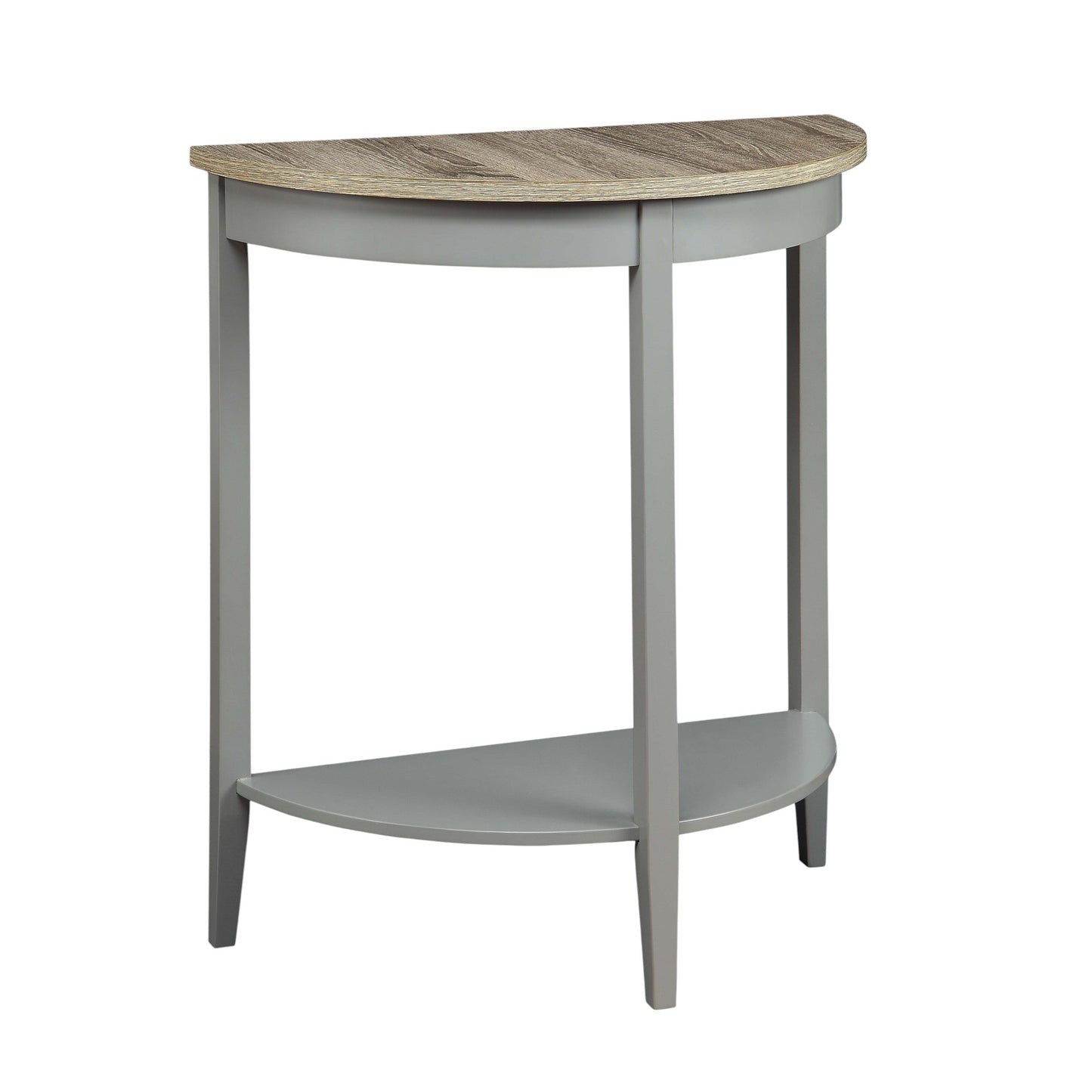 Justino Natural Oak & Gray Finish Console Table